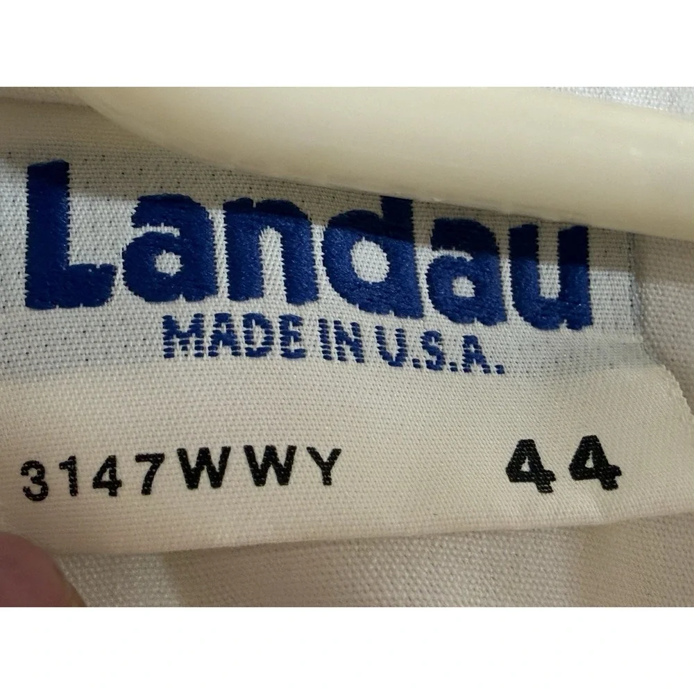 White Lab Coat Uniform Size 44 Made in USA 24.5
